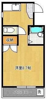 コーポラスＫⅡ【キャッシュバック対象物件】の間取り