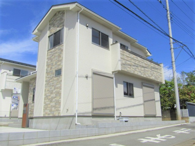 【外観：施工例】 | ブルーミングガーデン 甲府市屋形1丁目2号棟 | 外観です