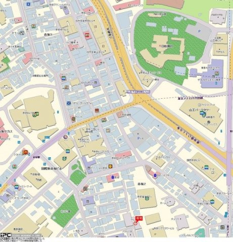 プライム赤坂の地図|プライム赤坂