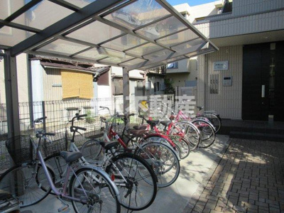【その他】 | ジュフレール プレミア（放出賃貸） | 駐輪場です
