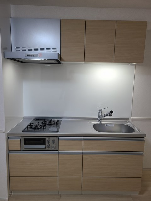 ブレイ　ダ　ブリクのキッチン|☆2口ガスコンロ！グリル付きシステムキッチン☆