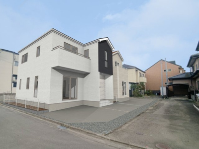 【外観】 | アーバンコミュニティ高松1Ａ | 現地写真を元に作成した完成イメージ。スタイリッシュな外観です。
Ｂ号棟は成約済み。
