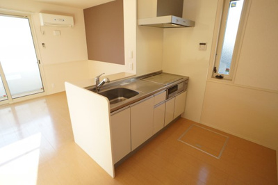 【キッチン】 | ヒーリングヴィラ久保台A棟