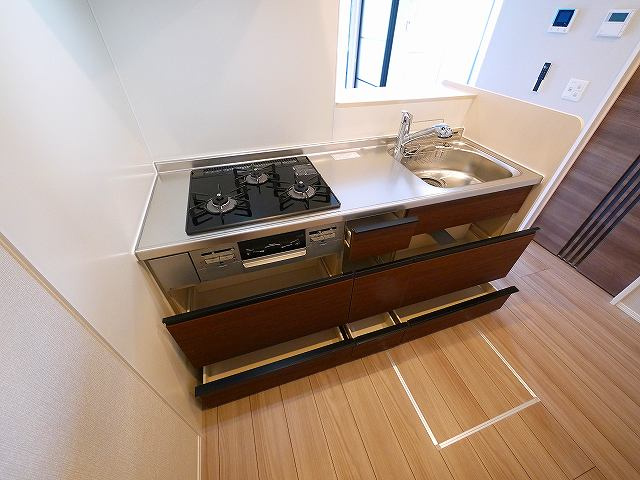 ソフィア（大安寺）のキッチン|使いやすいキッチンです