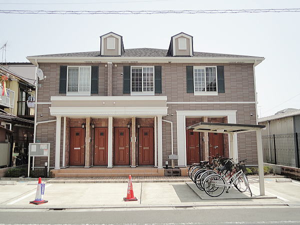 プライジアノブの外観|☆オシャレな外観の賃貸アパート物件☆