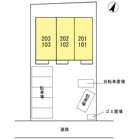 パルティーレ　　刈谷市の賃貸ならクラスホーム刈谷店の駐車場