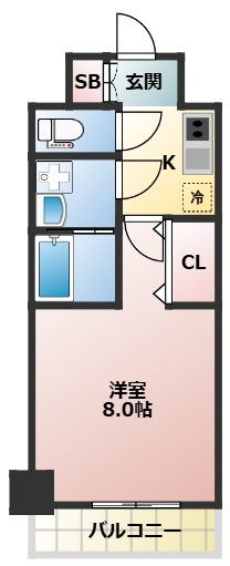 【間取り】 | オーキッドレジデンス船橋本町