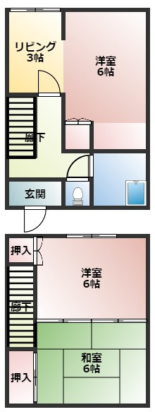 加藤住宅の間取り