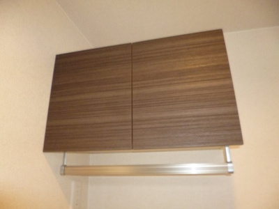 【洗面所】 | プレステージ溝口C | 洗濯機上棚