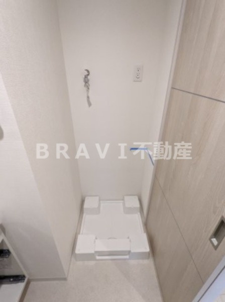 セファ上本町 BRAVI不動産の設備|【セファ上本町】洗濯機置場