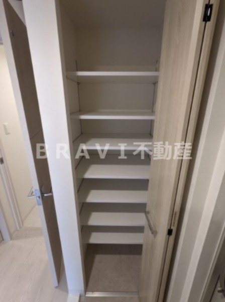 セファ上本町 BRAVI不動産の玄関|【セファ上本町】シューズボックス