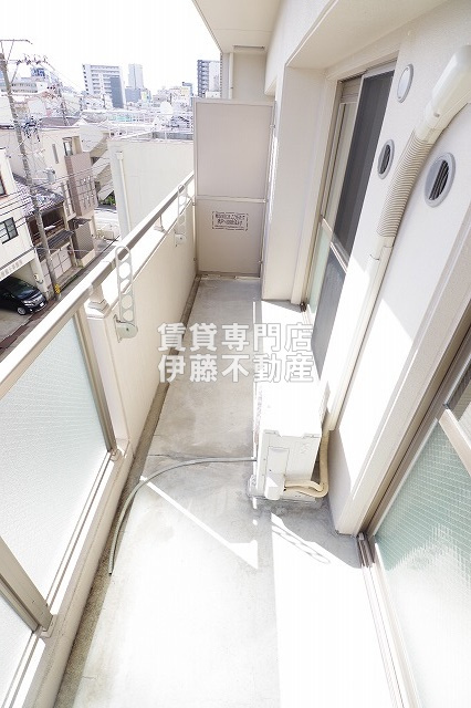 プライムコートのバルコニー