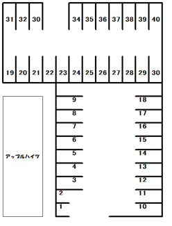 【間取り】 | 佐貫４丁目駐車場