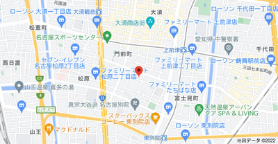 【地図】 | メイクス上前津Ⅲ