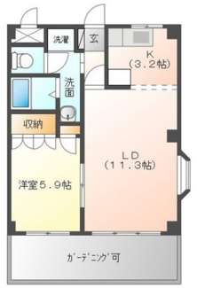 【間取り】 | エクレセンスミナミ