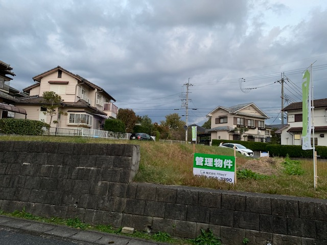 橋本市柿の木坂４号地　土地の外観