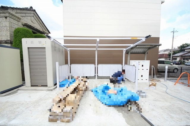プリムヴェールのその他共用部分|駐輪場です