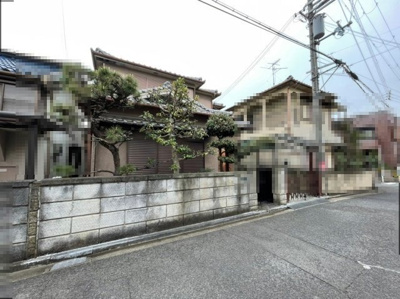 【前面道路含む現地写真】 | 八木北小・古家あり・土地34.5坪・岸和田市箕土路町２丁目 | 前面道路含む現地写真です