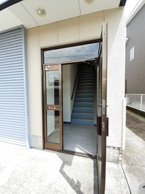 【玄関】 | 葛島3丁目　倉庫付事務所YH | 事務所入口
