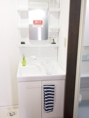 【独立洗面台】 | ハピネスⅡ