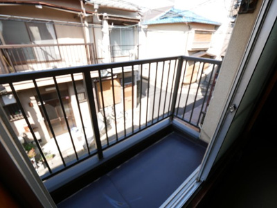 【バルコニー】 | 太秦百合ケ本町貸家