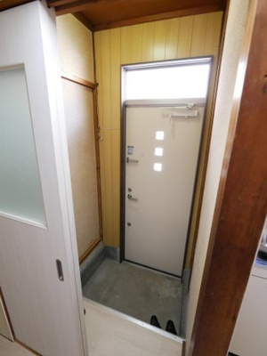 【玄関】 | 太秦百合ケ本町貸家