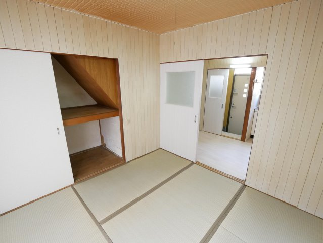 【和室】 | 太秦百合ケ本町貸家 | １F