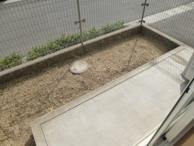 【庭】 | プリムヴェール大内Ｂ | 南面庭