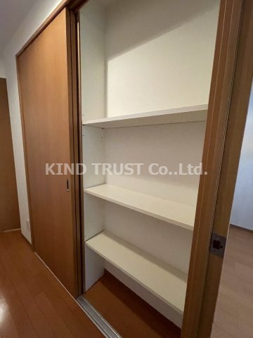 コンフォート松ヶ枝Ⅱの収納|大きなスペースがあり、収納には困りません