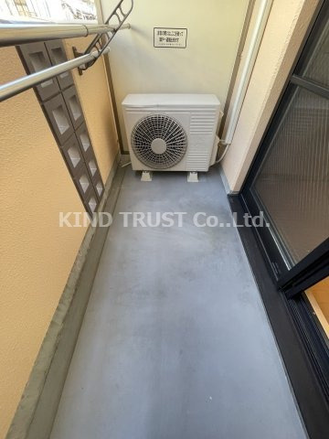 コンフォート松ヶ枝Ⅱのバルコニー|バルコニーがあります