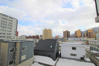 【展望】 | 4階ベランダからの眺望は良好です。