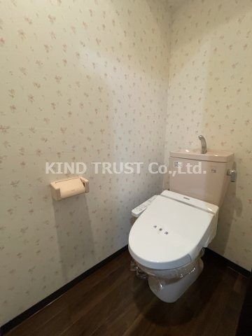 大阪市北区本庄東１丁目の賃貸マンションのトイレ|コンパクトで使いやすいトイレです