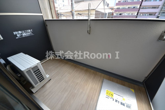 【バルコニー】 | プレサンス松屋町ヴェルデス | 広々としたバルコニーです