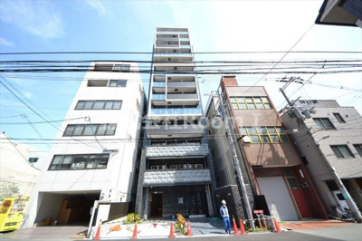 【外観】 | プレサンス松屋町ヴェルデス | 落ち着いた雰囲気の外観です