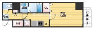 【間取り】 | プレサンス上町台リベルテ
