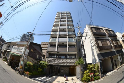 【外観】 | プレサンス上町台リベルテ | 外観は落ち着いています