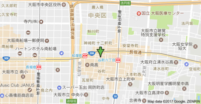 【地図】 | プレサンス上町台リベルテ