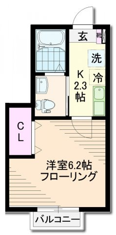 【間取り】 | KハウスⅡ