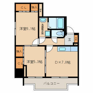 【間取り】 | ドムール県庁前