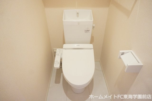 熊本市中央区帯山４丁目のアパートのトイレ