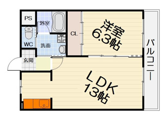 【間取り】 | 高師浜シーサイドマンションⅢ