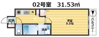 【間取り】 | ホープ松屋町住吉