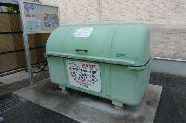 倉敷市水江のアパートのその他共用部分|敷地内ゴミＳＴ・当番なし。