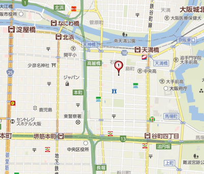 【地図】 | Br.天満橋