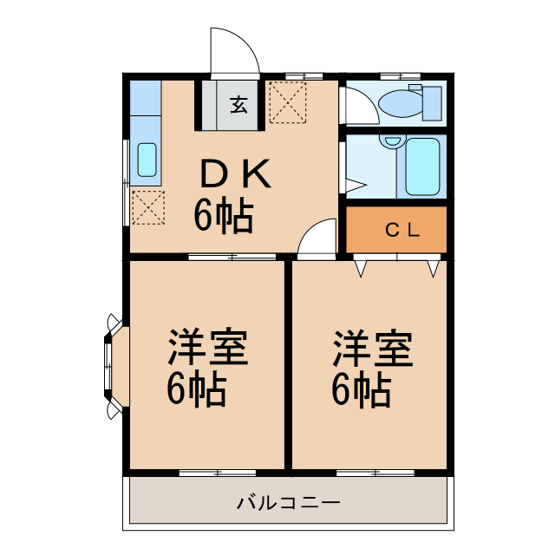 【間取り】 | Ｍ7マンション