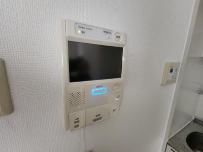 ライオンズマンション五条大宮第2のセキュリティ|インターホン