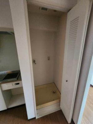 ライオンズマンション五条大宮第2の設備|室内洗濯機置き場