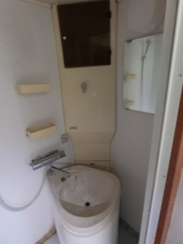 マイクロハウスの洗面所
