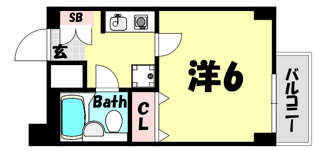【間取り】 | ライオンズマンション新神戸