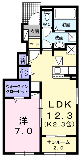 ククナの間取り